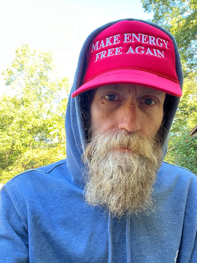 Make Energy Free Again Foam Trucker Hat