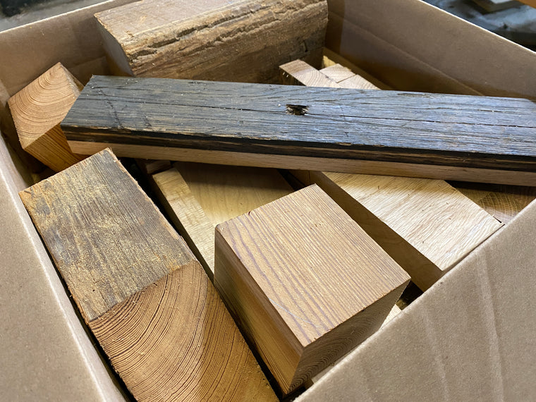 Box of Drops | Small Batch Reclaimed Wood