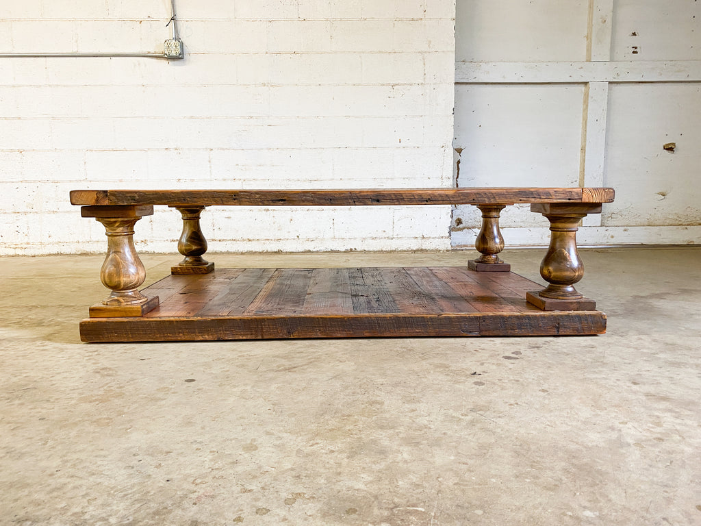 Coffee Table | Baluster Mill Coffee Table