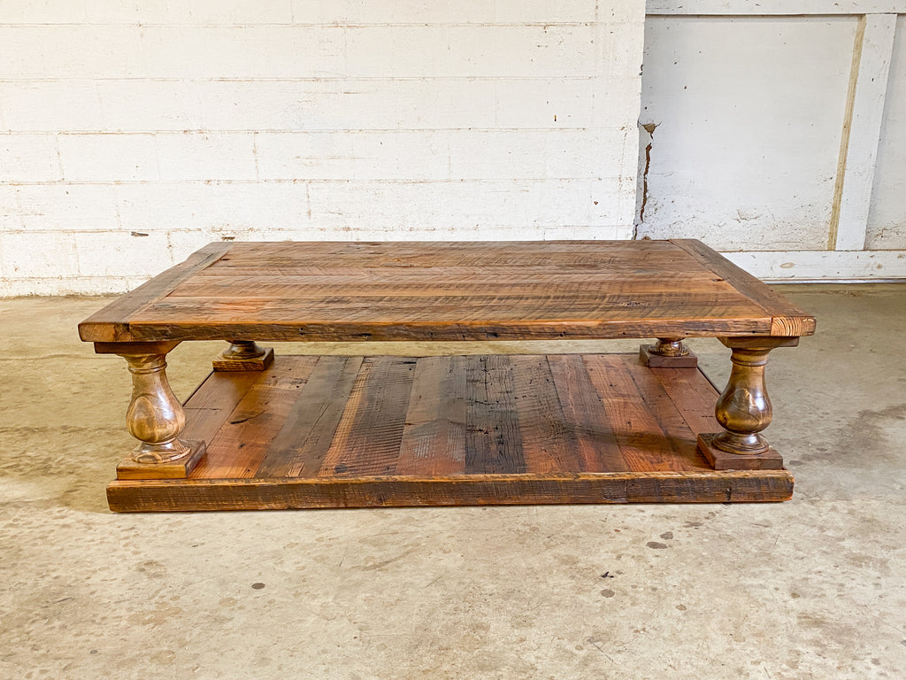 Coffee Table | Baluster Mill Coffee Table